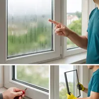 Ako vyriešiť zahmlené dvojité okná (kondenzačné medzi sklami)