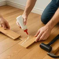Ako opraviť uvoľnenú alebo poškodenú parketovú dosku