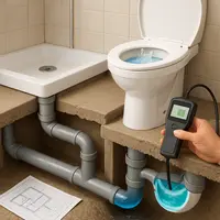 Prečo voda tečie naspäť z jedného odpadu do druhého (napr. zo sprchy do WC) a ako to bezpečne diagnostikovať a opraviť