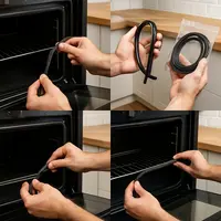Ako opraviť a vymeniť tesnenie dverí elektrickej alebo plynové rúry