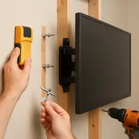 Ako bezpečne zavesiť ťažký televízor na sadrokartón