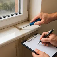 Voda presakuje pod vnútorný parapet po daždi