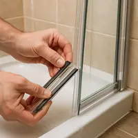 Ako opraviť a vymeniť tesnenie a magnetickú lištu na sprchových dverách, ktoré presakujú