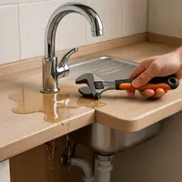 Ako opraviť presakujúcu kuchynskú batériu pri pätke