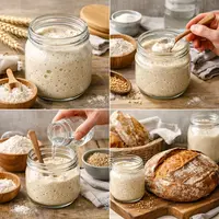 Kvások (sourdough starter)