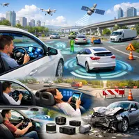 Autonómne vozidlá a úrovne automatizácie (SAE)