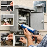 Ako utesniť a chrániť vonkajší elektrický rozvádzač (skriňu) pred dažďom, vlhkosťou a kondenzáciou
